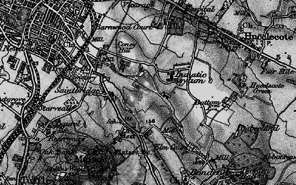 Old map of Saintbridge in 1896