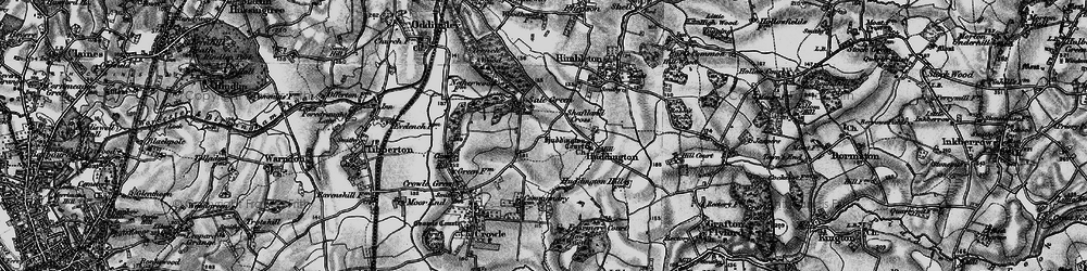 Old map of Sale Green in 1898