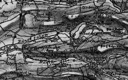 Old map of Broginin in 1899