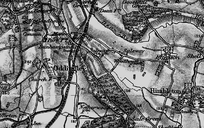 Old map of Saleway in 1898