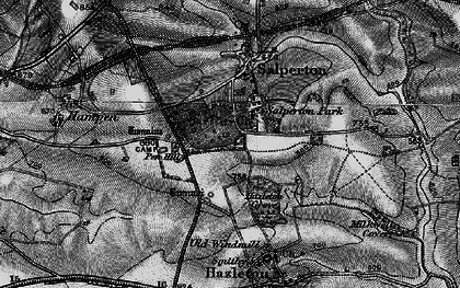 Old map of Salperton Park in 1896