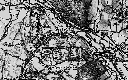 Old map of Salt in 1897