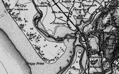 Old map of Saltcoats in 1897