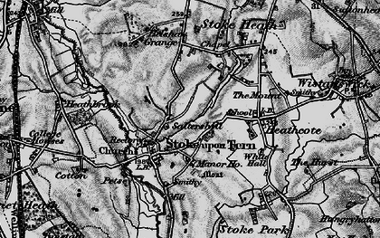 Old map of Saltershill in 1897