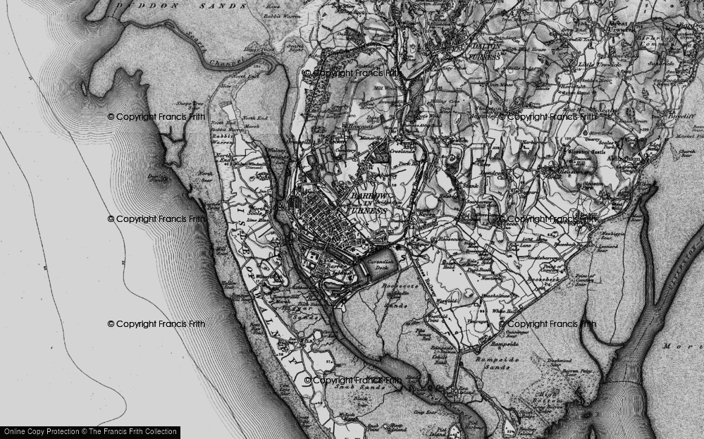 Old Map of Salthouse, 1897 in 1897