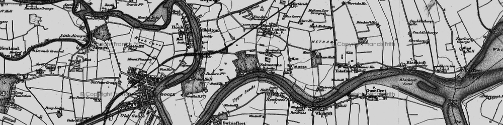Old map of Saltmarshe in 1895