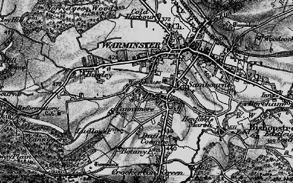 Old map of Sambourne in 1898
