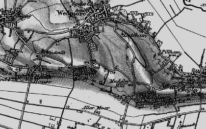 Old map of Sand in 1898