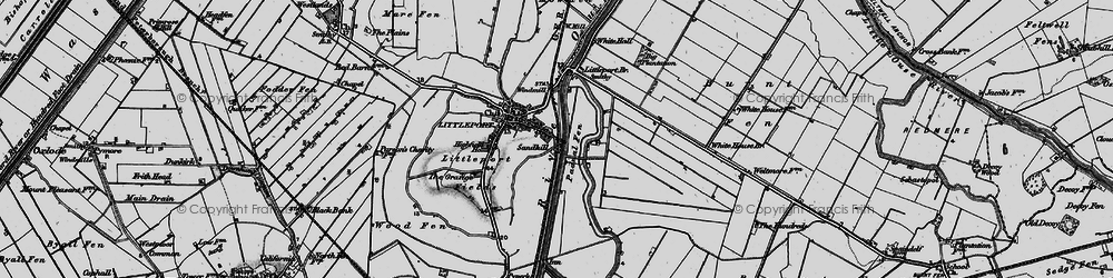 Old map of Sandhill in 1898