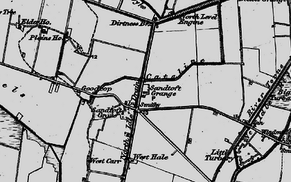 Old map of Sandtoft in 1895