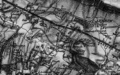 Old map of Sandway in 1895