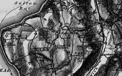 Old map of Sandwith in 1897