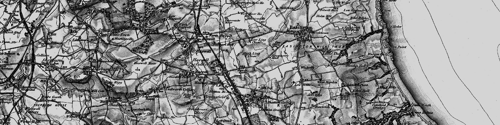 Old map of Sandy Carrs in 1898