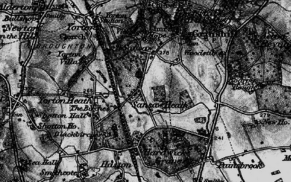 Old map of Shropshire Way in 1899