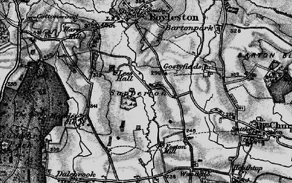 Old map of Sapperton in 1897
