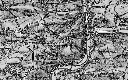 Old map of Broden Hill in 1898