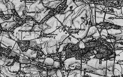 Old map of Scackleton in 1898