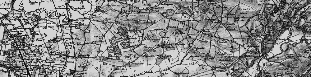 Old map of Scaleby in 1897