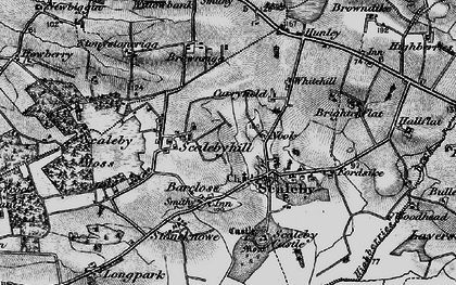 Old map of Scalebyhill in 1897