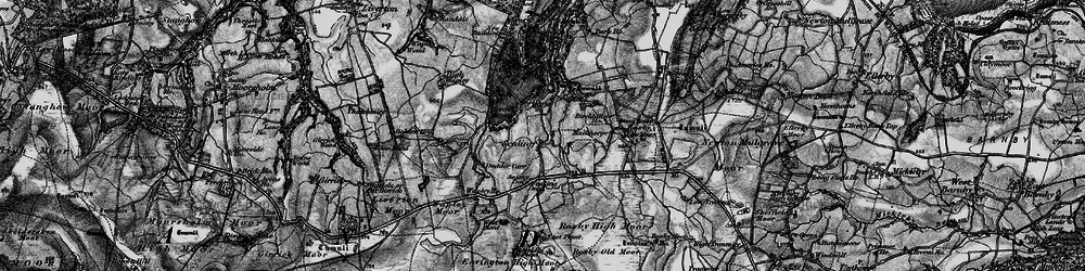 Old map of Low Tranmire in 1898