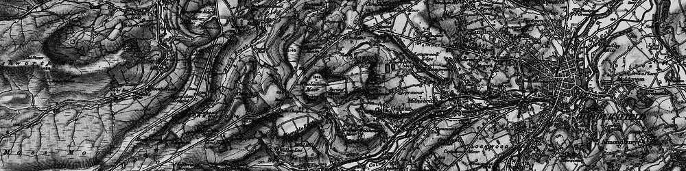 Old map of Scapegoat Hill in 1896