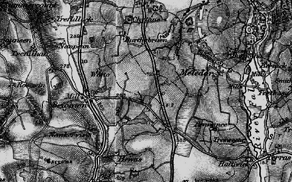 Old map of Scarcewater in 1895
