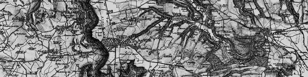 Old map of Scawton in 1898