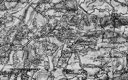 Old map of Abbots Leigh in 1895