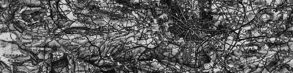 Old map of Scholemoor in 1896