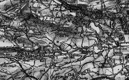 Old map of School Green in 1896