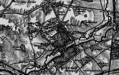 Old map of Scofton in 1899