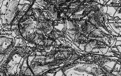 Old map of Scot Hay in 1897