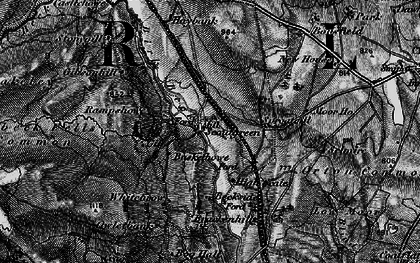 Old map of Birkbeck Fells Common in 1897