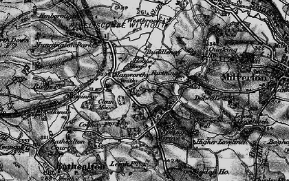 Old map of Screedy in 1898