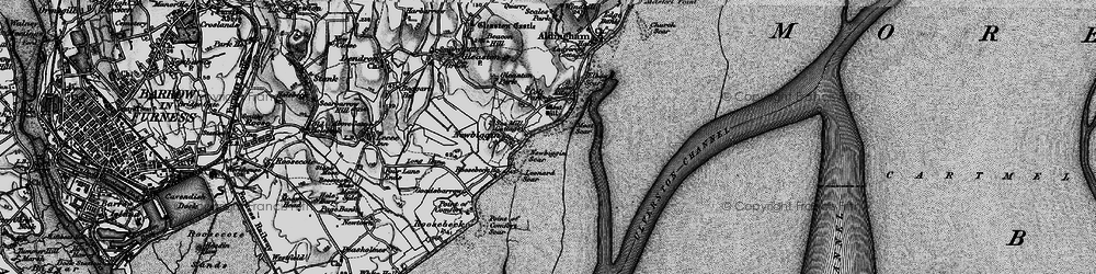 Old map of Sea Mill in 1897