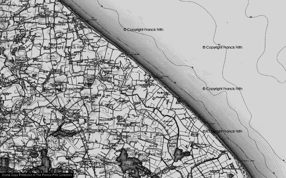 Sea Palling, 1898