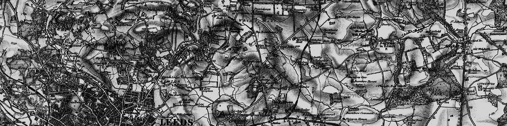 Old map of Seacroft in 1898