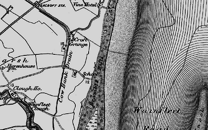 Old map of Bramble Hills in 1898