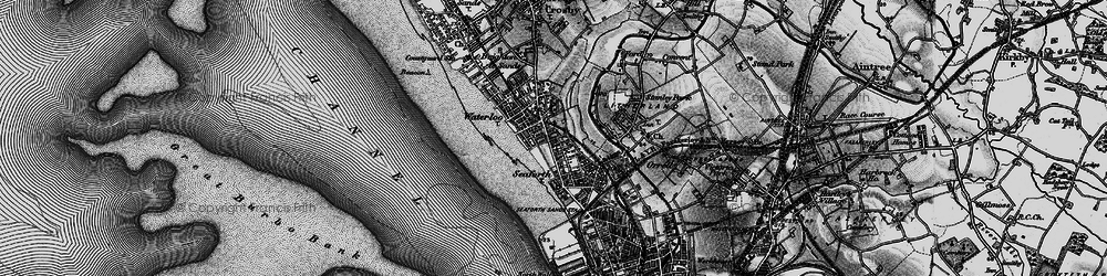 Old map of Seaforth in 1896