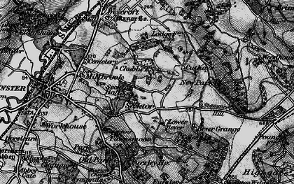 Old map of Sector in 1898