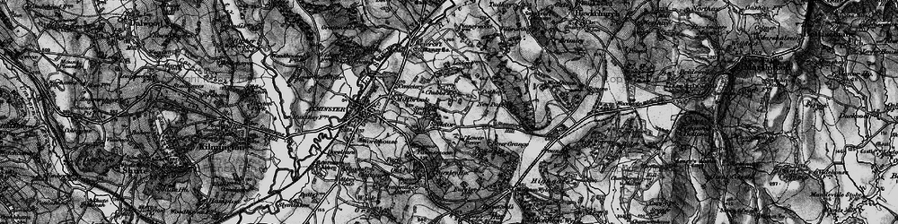 Old map of Sector in 1898