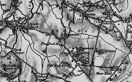 Old map of Sedgemere in 1899