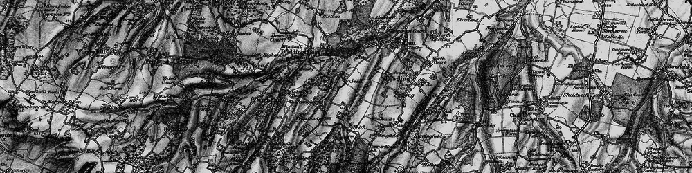 Old map of Seed in 1895