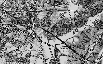 Old map of Segensworth in 1895