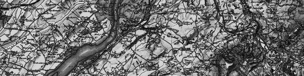 Old map of Seion in 1899