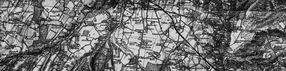 Old map of Selgrove in 1895