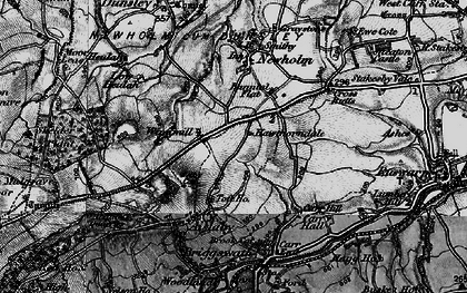Old map of Selly Hill in 1898