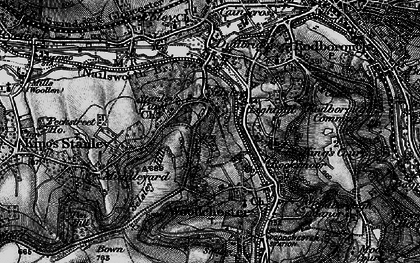 Old map of Selsley in 1897