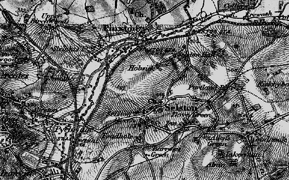 Old map of Selston Green in 1895