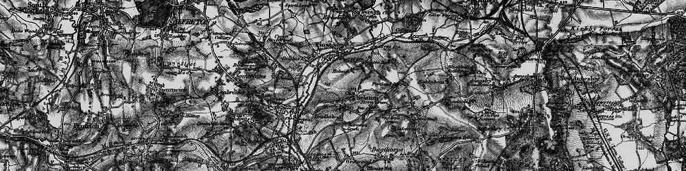 Old map of Selston Green in 1895